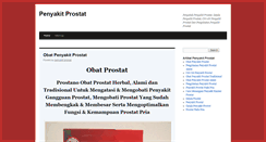 Desktop Screenshot of penyakitprostat.com