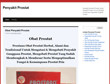 Tablet Screenshot of penyakitprostat.com